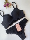 Conjunto Lingerie Manu - Preto on internet