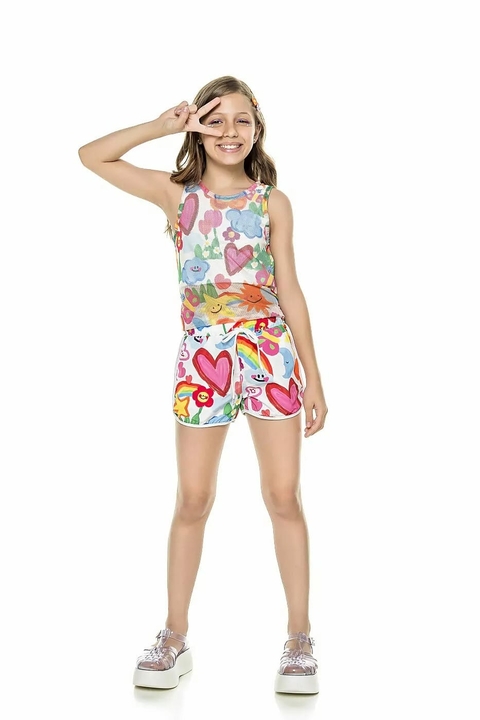 041310323 CONJUNTO MYLU ESTAMPADO C/TELA BRANCO