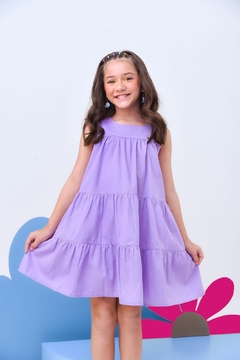1100-1 VESTIDO LALOOK MANUELA LAVANDA