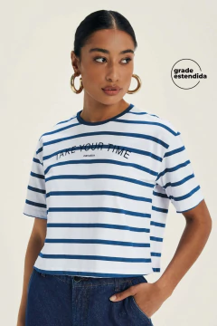 184004-6025 BLUSA MARIALICIA LISTRADA AZUL