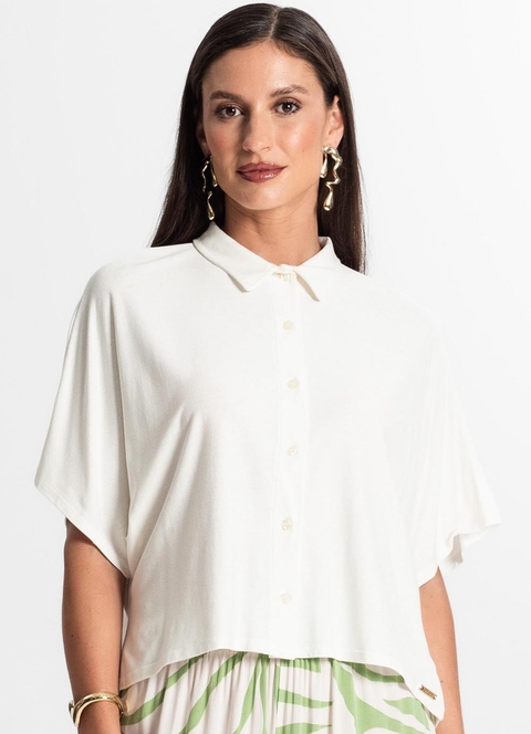 6170505-022 CAMISA ROVITEX OFF WHITE