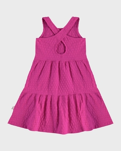 1000130322-02313 VESTIDO MALWEE KIDS TRANSPASSADO ROSA CLARO - comprar online