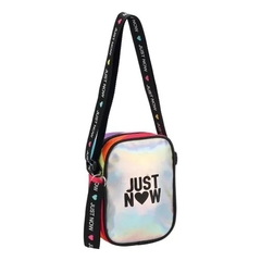BT1540-2 BOLSA TRANVERSAL JUST NOW HOLOGRAFICA