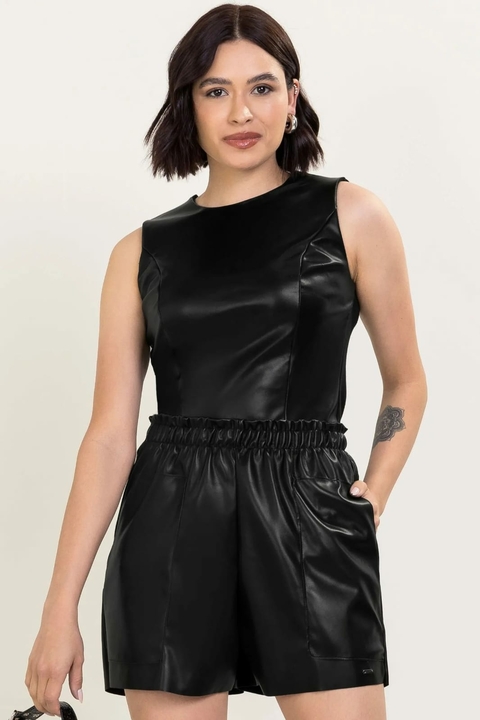 183429-7001 SHORT MARIALICIA EM COURINO PRETO