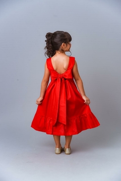 1060-3 VESTIDO LALOOK AMELIA VERMELHO - comprar online