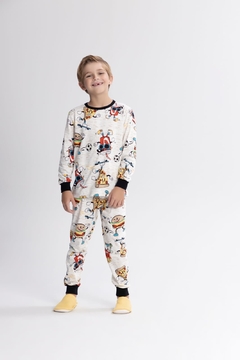 19349-R5451R PIJAMA ML ALAKAZOO FAST FOOD OFF