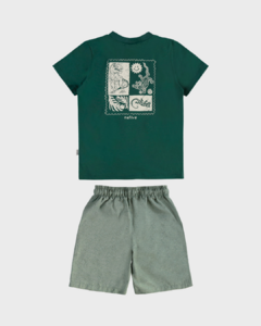 1000130472-02632 CONJUNTO MALWEE KIDS VERDE ESCURO na internet
