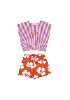 19325-N622GR CONJUNTO ALAKAZOO FELIZ ROSA