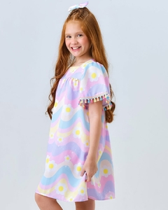 2120082 VESTIDO MYA KIDS ANNA FLORAL - comprar online