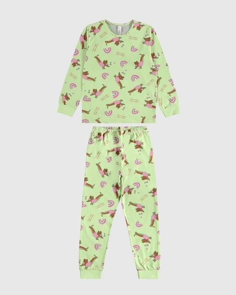 1000130570-DS73A PIJAMA MALWEE KIDS ML VERDE