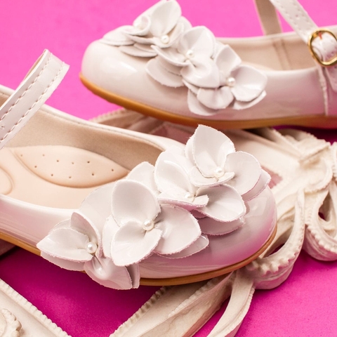 3001-0000 SAPATILHA B2A FLOR OFF WHITE