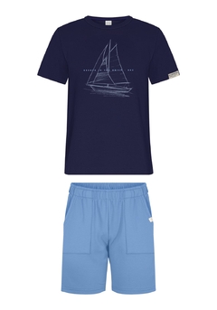 A5065-016062 CONJUNTO ALAKAZOO MARINHO ACTION - comprar online