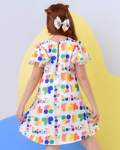 2091418 VESTIDO MYA KIDS JUJU BORBOLETAS - comprar online