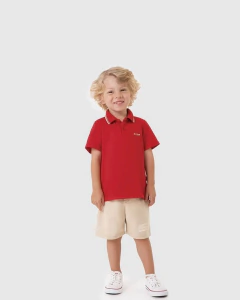 1000132293-02226 CONJUNTO MALWEE KIDS VERMELHO ESCURO