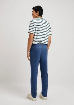 KTNYAZ2SI CALÇA HERINGCHINO SLIM EM SARJA COM ELASTANO AZUL - comprar online