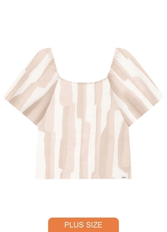 35202-Q4961R BLUSA LUNENDER MAIS MULHER BEGE