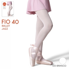 9580.002-500. MEIA CALÇA SELENE FIO 40 BALLET BRANCO