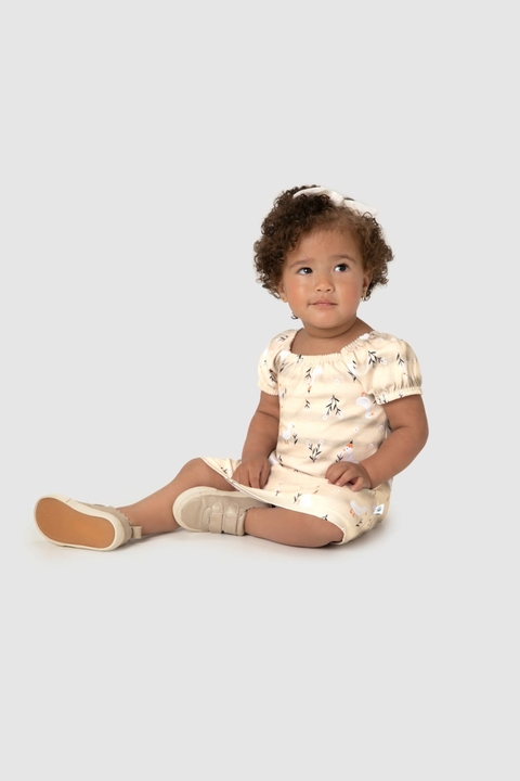 1000127322-DO55C VESTIDO MALWEE KIDS OFF WHITE