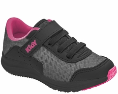 43810022628 TENIS KIDY SUPER CONFORTO RESPI-TEC PRETO/GRAFITE/PINK