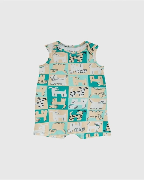 1000132035-DV55A MACAQUINHO MALWEE KIDS VERDE ESCURO CACHORRO