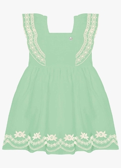 1197503-066 VESTIDO TRICK NICK VERDE PISTACHE