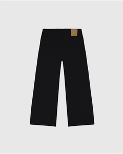 1000133032-00004 CALÇA MALWEE KIDS WIDE LEG SARJA STRETCH PRETO - comprar online