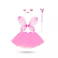 2044806-2 KIT FANTASIA BORBOLETA ROSA