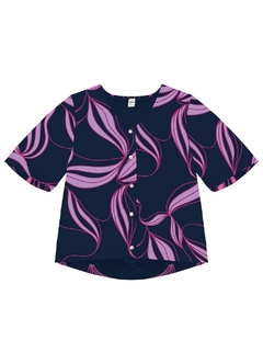 6168435-5600 CAMISA ROVITEX ESTAMPADA MARINHO - comprar online
