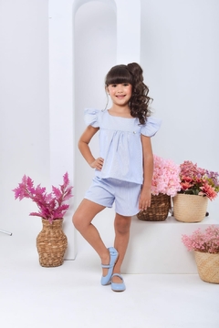 2036-11 CONJUNTO LALOOK LIVIA AZUL LISTRADO