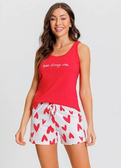 7121889-40147 PIJAMA ROVITEX VERMELHO
