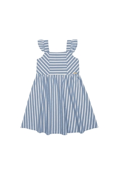 42956-000763 VESTIDO ALAKAZOO AZUL BRUMA
