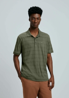 3M70EAUEN CAMISA POLO HERING COM BORDADO VERDE