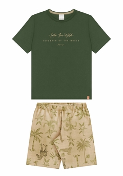65847-R3082D CONJUNTO ALAKAZOO JUNGLE BEGE