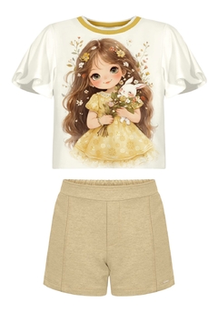 A5234-000713 CONJUNTO ALAKAZOO AMARELO AMBAR - comprar online