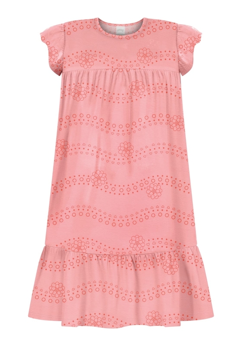 19380-R6253P VESTIDO ALAKAZOO DELICADA ROSA