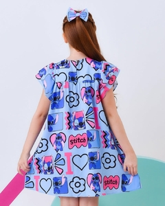 2884614 VESTIDO MYA KIDS LILO STITCH PINK - comprar online