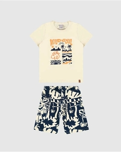 1000127206-02143 CONJUNTO MALWEE KIDS OFF WHITE - comprar online
