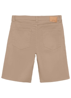 1000106333-01332 BERMUDA MALWEE SARJA MARROM - comprar online