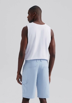 HB00AV7SI BERMUDA HERING CARGO EM SARJA AZUL - comprar online