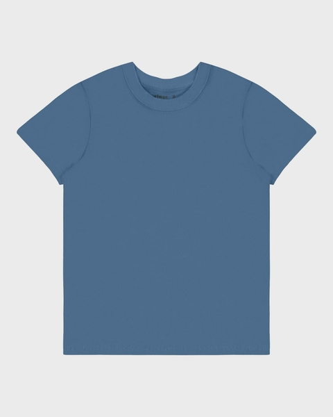 1000086765-00845 CAMISETA MALWEE KIDS DECOTE REDONDO AZUL ESCURO