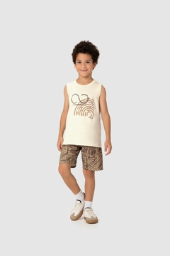 1000127182-02143 CONJUNTO MALWEE KIDS BEGE