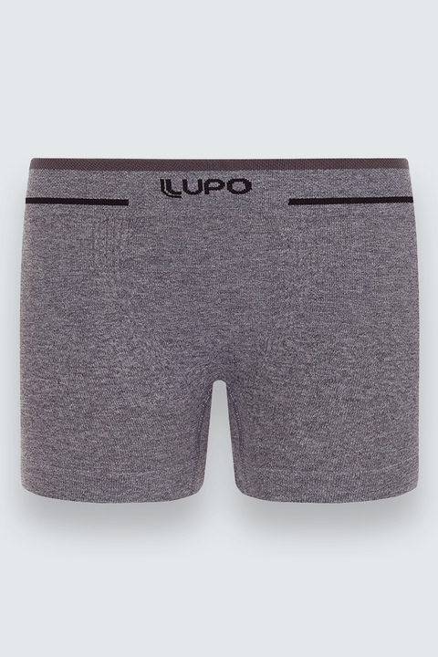 00137-010-8230 CUECA LUPO INFANTIL BOXER CINZA MESCLA