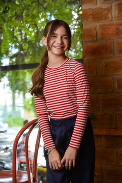 01495137690 BLUSA MANGA LONGA OHAY VERMELHO
