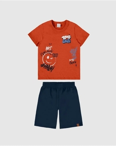 1000127197-02634 CONJUNTO MALWEE KIDS LARANJA