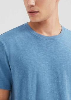 4K53AQ3EN CAMISETA HERING COMFORT EM MALHA FLAME AZUL - comprar online
