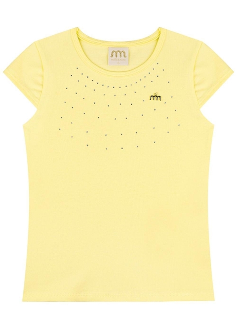 49607 BLUSA MILLI E NINA AMARELO BLOOM