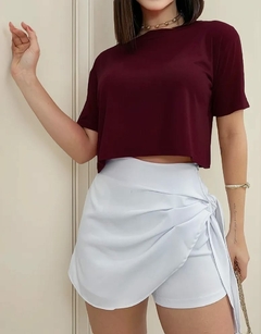20719422-3 CROPPED VISCOLYCRA VINHO