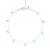 Pulsera puntos de luz PLATA