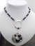 Collar cristales y doble dije en internet