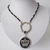 Collar cristales y doble dije - comprar online